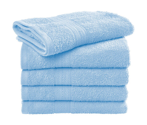 SG ACCESSORIES - TOWELS Rhine Hand Towel COMFORT, Light Blue, One Size bedrucken, Art.-Nr. 015643210