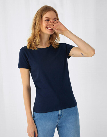 B &amp; C #E150 /women T-Shirt, Cobalt Blue, M bedrucken, Art.-Nr. 016423074