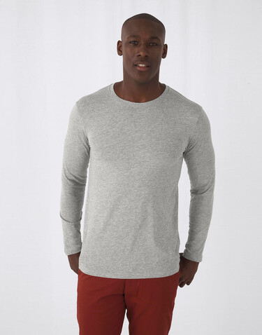 B &amp; C Organic Inspire LSL T /men, Cobalt Blue, L bedrucken, Art.-Nr. 017423075