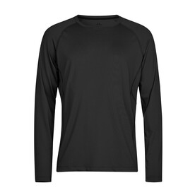 Tee Jays Long Sleeve CoolDry Tee, Black, XS bedrucken, Art.-Nr. 020541012