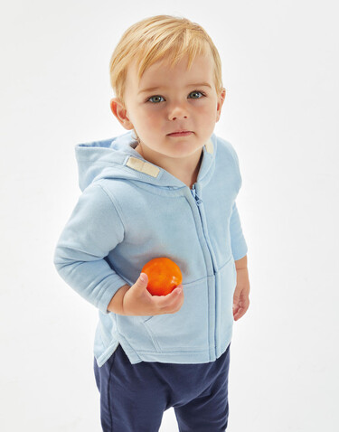 BabyBugz Baby Hoodie, Bubble Gum Pink, 18-24 bedrucken, Art.-Nr. 032474225