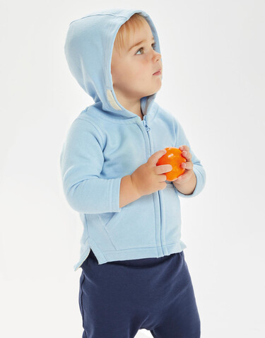 BabyBugz Baby Hoodie, Bubble Gum Pink, 18-24 bedrucken, Art.-Nr. 032474225