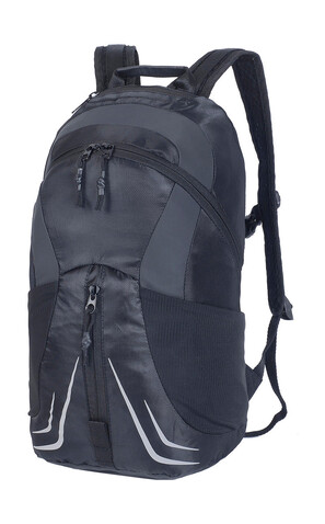 Shugon Newcastle Hydro Backpack, Black/Black, One Size bedrucken, Art.-Nr. 033381920