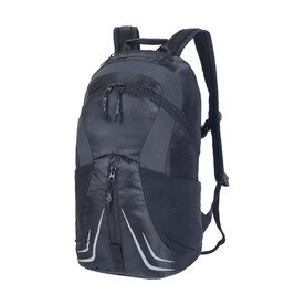 Shugon Newcastle Hydro Backpack, Black/Black, One Size bedrucken, Art.-Nr. 033381920