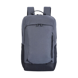 Shugon Jerusalem Laptop Backpack, Dark Grey/Black, One Size bedrucken, Art.-Nr. 036381420