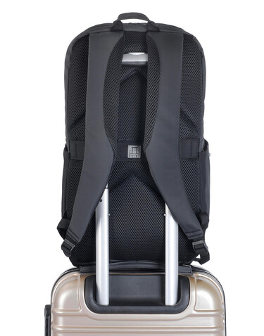 Shugon Hamburg Laptop Backpack, Black, One Size bedrucken, Art.-Nr. 037381010
