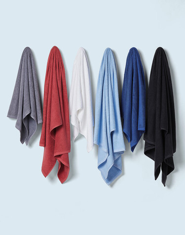 SG ACCESSORIES - TOWELS Ebro Bath Towel 70x140cm, Steel Grey, One Size bedrucken, Art.-Nr. 053641110