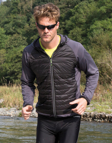 Result Men`s Zero Gravity Jacket, Black/Charcoal, XL bedrucken, Art.-Nr. 059331596