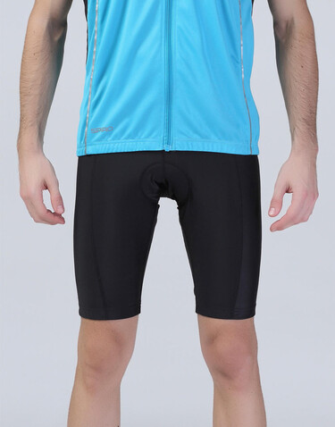 Result Padded Bike Shorts, Black, XL bedrucken, Art.-Nr. 062331016