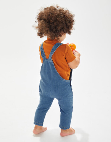 BabyBugz Baby Rocks Denim Dungarees, Denim Blue, 18-24 bedrucken, Art.-Nr. 068473085