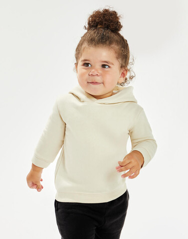 BabyBugz Baby Essential Hoodie, Natural, 6-12 bedrucken, Art.-Nr. 073470073