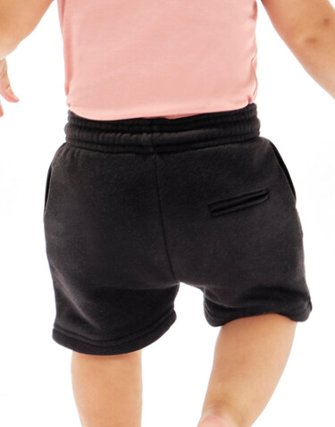 BabyBugz Baby Essential Shorts, Black, 6-12 bedrucken, Art.-Nr. 075471011