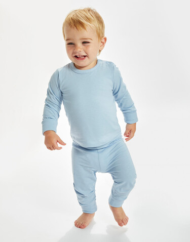 BabyBugz Baby Pyjamas, Powder Pink, 18-24 bedrucken, Art.-Nr. 077474173