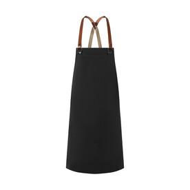 Karlowsky Bib Apron Green-Generation, Black, One Size bedrucken, Art.-Nr. 094671010