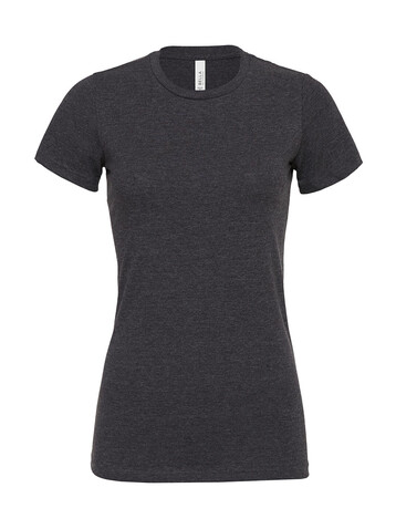 Bella Women`s Relaxed CVC Jersey Short Sleeve Tee, Dark Grey Heather, S bedrucken, Art.-Nr. 095061273