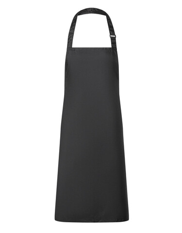 Karlowsky Salon Bib Apron with Buckle, Black, One Size bedrucken, Art.-Nr. 095671010