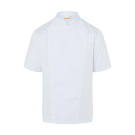 Karlowsky Short-Sleeve Chef Jacket Modern-Look, White, 46 (S) bedrucken, Art.-Nr. 097670000