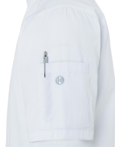 Karlowsky Short-Sleeve Chef Jacket Modern-Look, Anthracite, 62 (2XL) bedrucken, Art.-Nr. 097671408