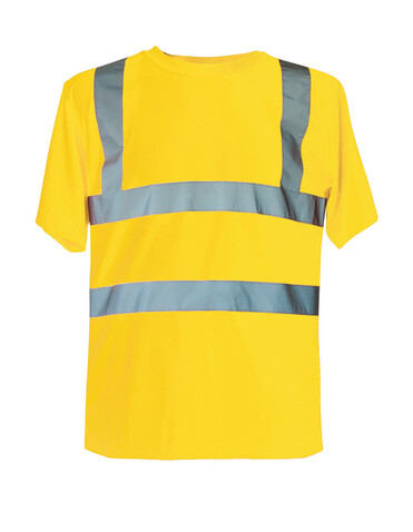 Korntex Hi-Vis T-Shirt Cordoba, Yellow, 4XL bedrucken, Art.-Nr. 100136008