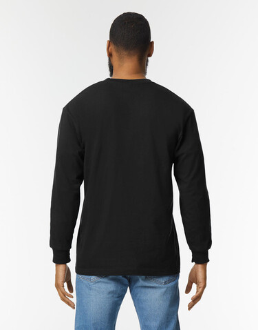 Gildan Hammer™ Adult Long Sleeve T-Shirt, Black, M bedrucken, Art.-Nr. 101091012