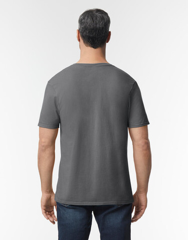 Gildan Softstyle Adult V-Neck T-Shirt, White, 2XL bedrucken, Art.-Nr. 108090007