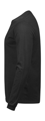 Tee Jays Long Sleeve Fashion Sof Tee, Black, M bedrucken, Art.-Nr. 108541013