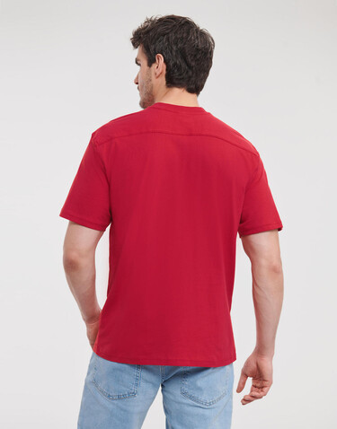 Russell Europe Heavy Duty Workwear T-Shirt, Bright Royal, 4XL bedrucken, Art.-Nr. 110003069