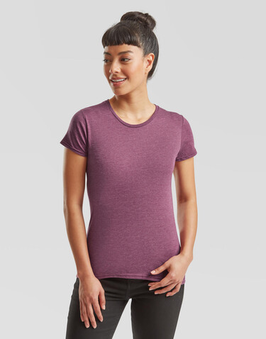 Fruit of the Loom Ladies` Iconic 150 T, Navy, L bedrucken, Art.-Nr. 112012005