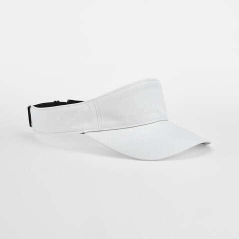 Beechfield Performance Visor, White, One Size bedrucken, Art.-Nr. 112690000