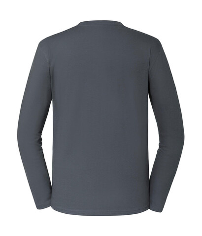 Russell Europe Authentic Classic Long Sleeve T, White, 2XL bedrucken, Art.-Nr. 113000007