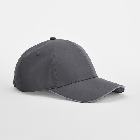 Beechfield Team Sports-Tech Cap, Graphite Grey/Light Grey, One Size bedrucken, Art.-Nr. 114691620