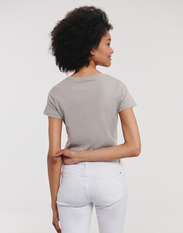 Russell Europe Ladies´ Pure Organic Tee, Dark Olive, XS bedrucken, Art.-Nr. 120005342