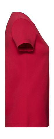 Russell Europe Ladies´ Pure Organic Tee, Classic Red, S bedrucken, Art.-Nr. 120004013