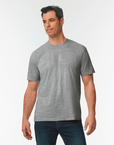 Gildan Softstyle Midweight Adult T-Shirt, Sport Grey, 5XL bedrucken, Art.-Nr. 120091259