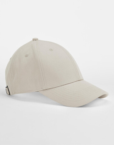 Beechfield EarthAware® Organic Cotton Canvas 6 Panel Cap, Olive Green, One Size bedrucken, Art.-Nr. 120695300