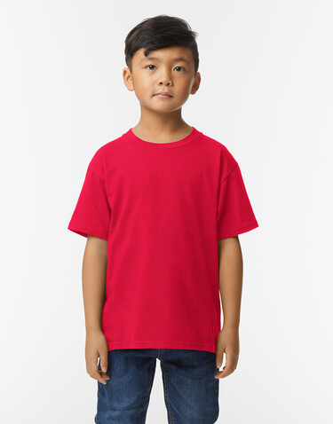 Gildan Softstyle Midweight Youth T-Shirt, White, XS bedrucken, Art.-Nr. 121090002