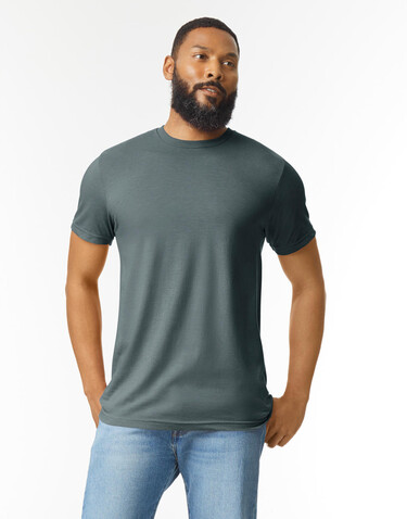 Gildan Softstyle CVC Adult T-Shirt, Red Mist, 3XL bedrucken, Art.-Nr. 123094387