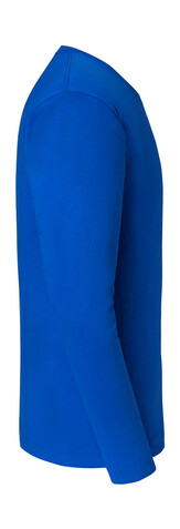 Fruit of the Loom Iconic 195 Ringspun Premium Long Sleeve T, Royal Blue, L bedrucken, Art.-Nr. 125013004