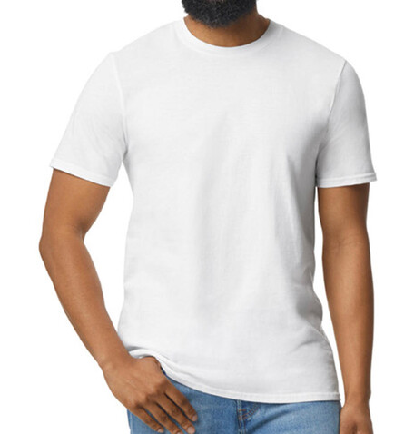 Gildan Softstyle EZ Adult T-Shirt, White, S bedrucken, Art.-Nr. 125090002