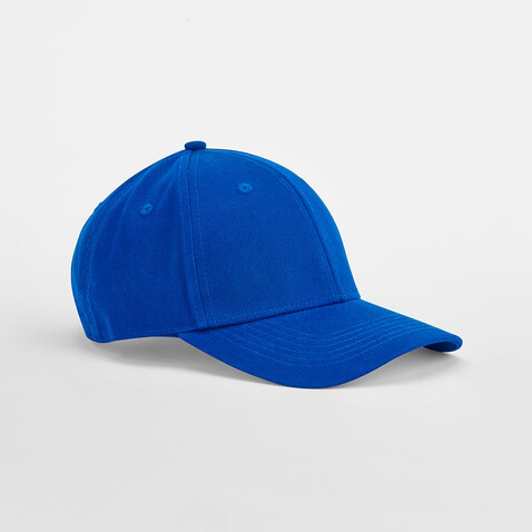 Beechfield EarthAware® Clas. Org. Cotton 6 Panel Cap, Bright Royal, One Size bedrucken, Art.-Nr. 127693060
