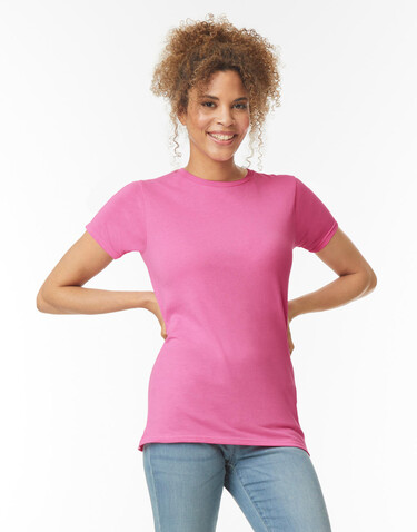 Gildan Softstyle Women`s T-Shirt, Black, S bedrucken, Art.-Nr. 131091013
