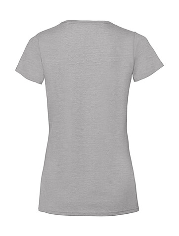 Russell Europe Ladies` HD T, Grey Marl, 2XL bedrucken, Art.-Nr. 166001147