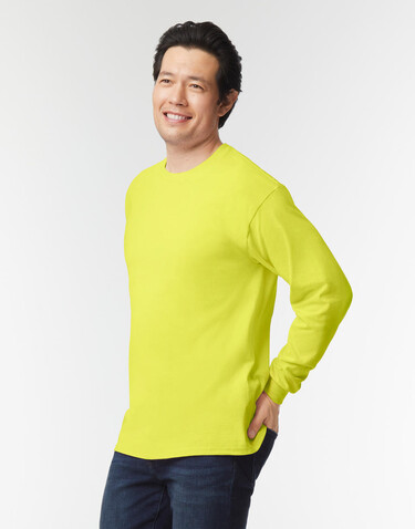 Gildan Ultra Cotton Adult T-Shirt LS, Navy, 5XL bedrucken, Art.-Nr. 171092000