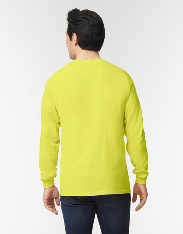 Gildan Ultra Cotton Adult T-Shirt LS, Safety Green, XL bedrucken, Art.-Nr. 171095116