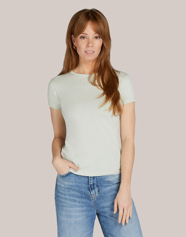 SG Signature Tagless Tee Women, Thyme, L bedrucken, Art.-Nr. 171525495