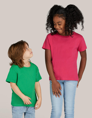 SG Signature Tagless Tee Kids, Deep Taupe, 104 (3-4/S) bedrucken, Art.-Nr. 172527093