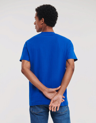 Russell Europe Classic T, Mineral Blue, XS bedrucken, Art.-Nr. 180003412
