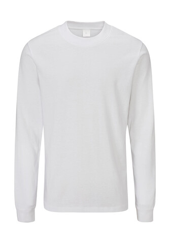 Mantis Essential Heavy Long Sleeve T, White, XS bedrucken, Art.-Nr. 182480002