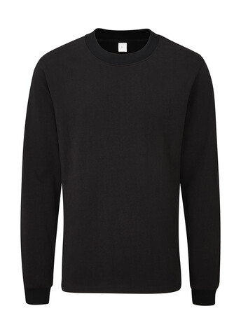 Mantis Essential Heavy Long Sleeve T, Black, M bedrucken, Art.-Nr. 182481014