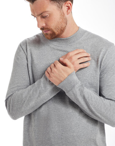 Mantis Essential Heavy Long Sleeve T, Black, M bedrucken, Art.-Nr. 182481014